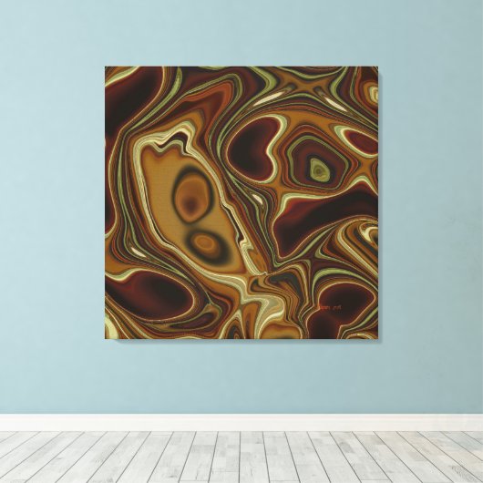 Totem Canvas Afdruk (Insitu (Houten vloer))