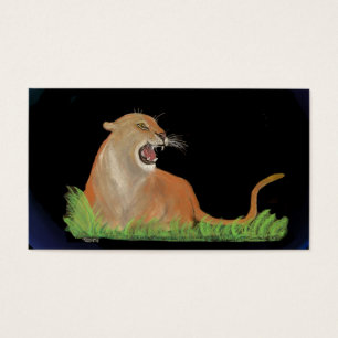 totem - cougar visitekaartje