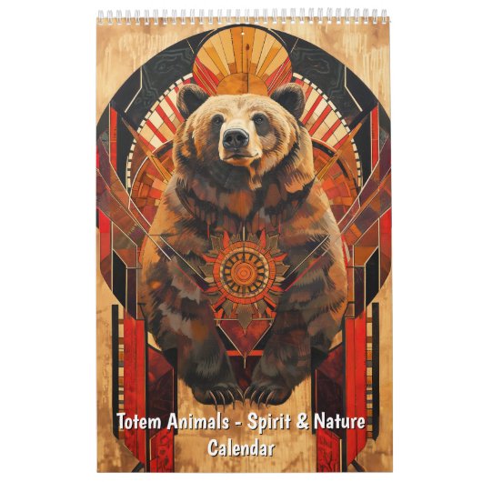 Totem Dieren Kalender – Geest & Natuur (Hoes)