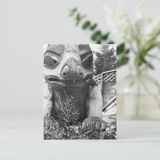 Totem Grave 1916 Briefkaart (Staand voorkant)