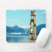 Totem Guarding Salmon Runmousepad Muismat (Met muis)