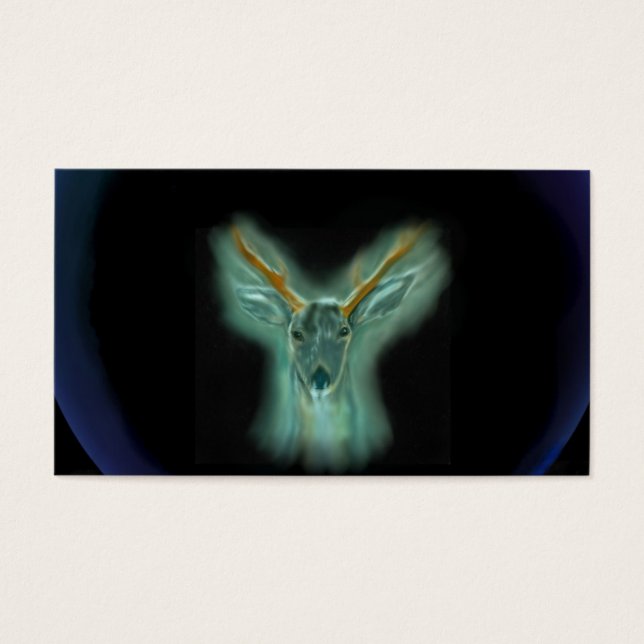totem - herten visitekaartje (Voorkant)