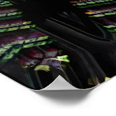 Totem - Ken Gage Abstracte Kunst Poster (Hoek)