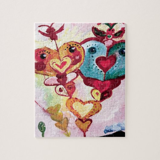 Totem Liefde Puzzel Legpuzzel (Verticaal)