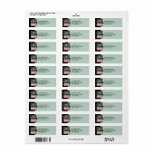Totem op groen etiket (Full Sheet)
