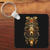 Totem Opklimmend Sleutelhanger (Voorkant)