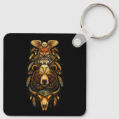 Totem Opklimmend Sleutelhanger (Achterkant)