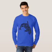 Totem Orca Long Hoeve T-shirt (Voorkant volledig)