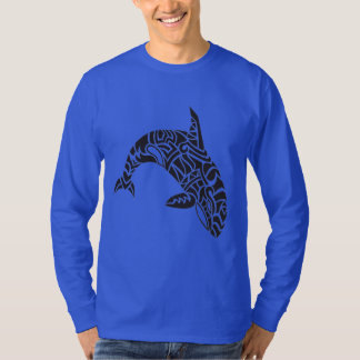Totem Orca Long Hoeve T-shirt