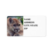 "Totem Panther" Etiket (Voorkant)