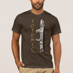 TOTEM POLE ART T-SHIRT