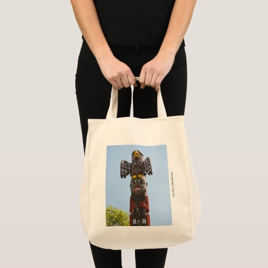 Totem Pole Bag Tote Bag (Voorkant (product))