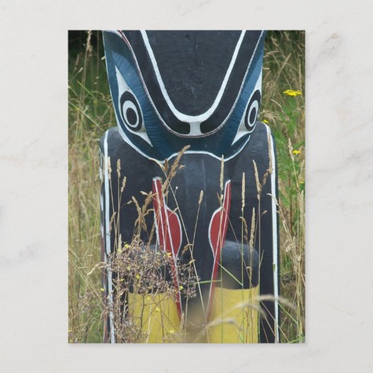 Totem Pole base Briefkaart (Voorkant)