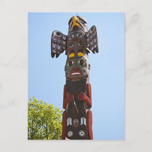 Totem Pole Briefkaarten (Voorkant)