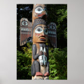 Totem Pole Close, Alaska Poster (Voorkant)