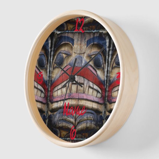 Totem Pole Face Thunder_Cove (Hoek)