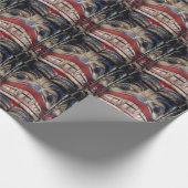 Totem Pole Face Thunder_Cove Cadeaupapier (Hoek)