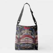 Totem Pole Face Thunder_Cove Crossbody Tas (Voorkant)
