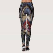 Totem Pole Face Thunder_Cove Leggings (Achterkant)