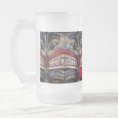 Totem Pole Face Thunder_Cove Matglas Bierpul (Links)