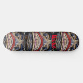 Totem Pole Face Thunder_Cove Persoonlijk Skateboard (Horizontaal)