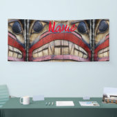 Totem Pole Face Thunder_Cove Spandoek (Beurs)