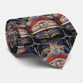 Totem Pole Face Thunder_Cove Stropdas (Opgerold)