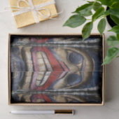 Totem Pole Face Thunder_Cove Tissuepapier (Geschenk)