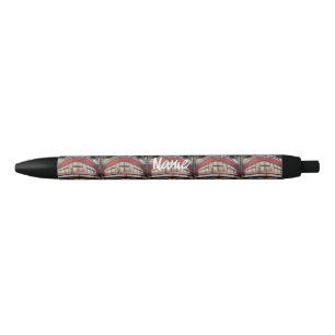 Totem Pole Face Thunder_Cove Zwarte Inkt Pen