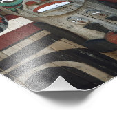 Totem Pole fotoprint Foto Afdruk (Hoek)