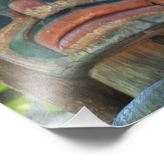 Totem Pole fotoprint Foto Afdruk (Hoek)