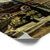 Totem Pole, Pioneer Sq., Seattle 1915  Poster (Hoek)