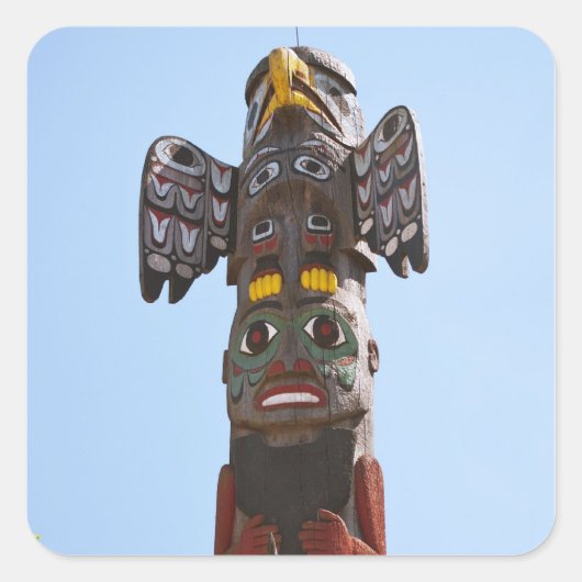 Totem Pole Sticker (Voorkant)