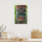 Totem Pole Wall Poster (Keuken)
