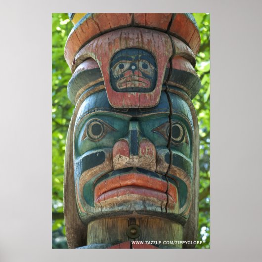 Totem Pole Wall Poster (Voorkant)