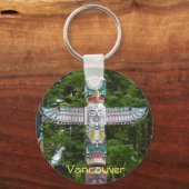Totem Poles - Stanley Park, Vancouver Sleutelhanger (Voorkant)