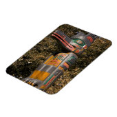 Totem-pool in het park Ottawa, Ontario, Canada Magneet (Linkerzijde)