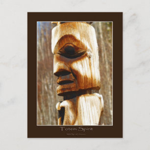 TOTEM SPIRIT Art Collectie Briefkaart