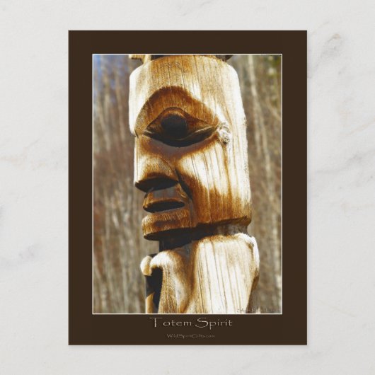 TOTEM SPIRIT Art Collectie Briefkaart (Voorkant)