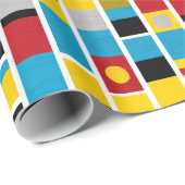 Totem Stripes Cadeaupapier (Rol Hoek)