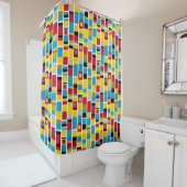 Totem Stripes Douchegordijn (In situ)