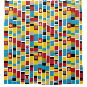 Totem Stripes Douchegordijn