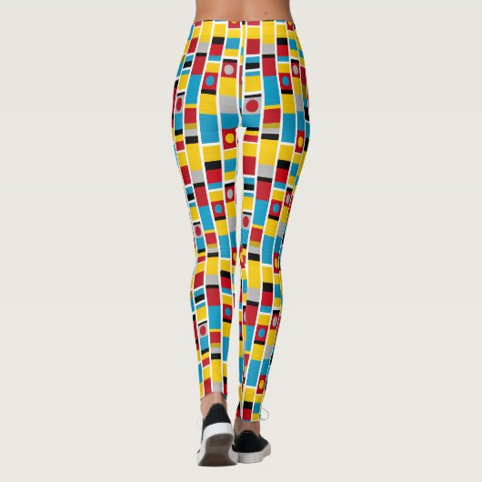 Totem Stripes Leggings (Achterkant)