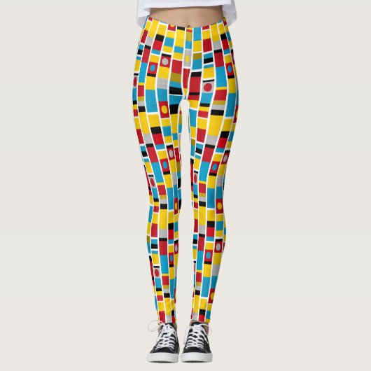 Totem Stripes Leggings (Voorkant)