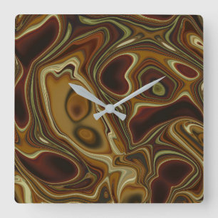 Totem Vierkante Klok