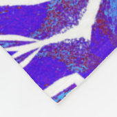 Totem Wilde bloem 10 Fleece Deken (Hoek)