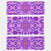 Totem Wilde bloem 11 Fleece Deken (Voorkant)