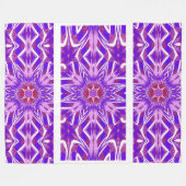 Totem Wilde bloem 11 Fleece Deken (Voorkant (Horizontaal))