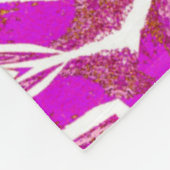 Totem Wilde bloem 12 Fleece Deken (Hoek)