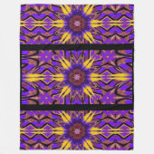 Totem Wilde bloem 1 Fleece Deken (Voorkant)